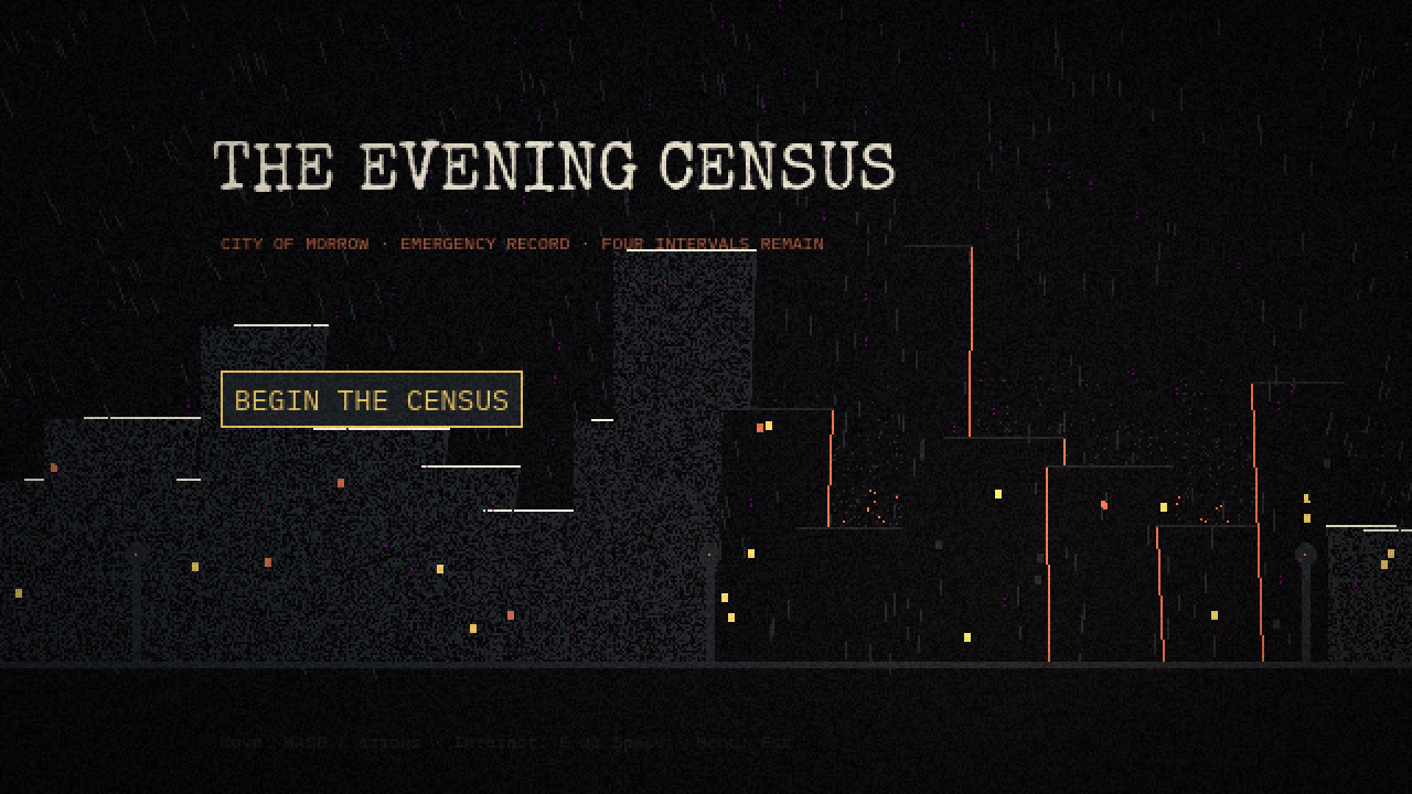 The Evening Census